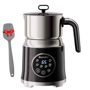 Biolomix | Máy Tạo Bọt Sữa Và Máy Hấp Sữa Điện BioloMix 6 Trong 1 Có Thể Tháo Rời Tự Động Tạo Bọt Nóng/lạnh Dùng Cho Cà Phê Và Sôcôla Nóng An Toàn Với Máy Rửa Chén