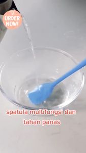 SPATULA SILIKON ANTI PANAS BAHAN SILICONE FOOD GRADE SERBAGUNA / SOLET / SUDIP SILIKON / SODET SILIKON BEST SELLER