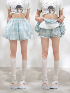 KEIKO | Sweet High-waisted College-style Skirt