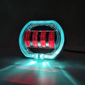 LAMPU TEMBAK DAYMAKER BILED PROJIE 4 LENSA 8D LAMPU UTAMA LED DAYMAKER PROJIE BILED 4LENSA 8D LAMPU SOROT LAMPU MOTOR