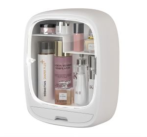 (BISA COD) PROMO Rak Kosmetik Gantung / Rak Make Up Oval / Rak Kosmetik Dinding / Rak Serbaguna Penyimpanan / Rak Organizer Gantung / Rak Gantung Kamar Mandi / Rak Skincare / Rak Tempel Kosmetik / Rak Kosmetik Modern