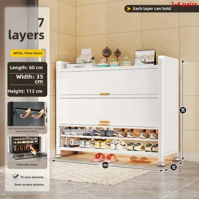 DIBIOU | Dust-Proof Shoe Cabinet Rack Multiple Layers