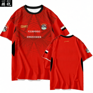 Egypt Team Edition Quick-dry Short Sleeve Soccer Jersey