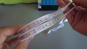 1PC 2835LED light strip. USB powered simply touch the button to turn it on/off. Simple installation perfect for home décor.