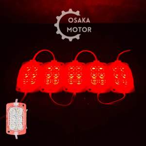 Lampu LED Modul 6 Mata Ultra 3x2 12 Volt Lampu Variasi Tempel WaterProof 6 Titik LED Akrilik Lampu Led Kolong Lampu Dekorasi Motor Mobil Truk Universal