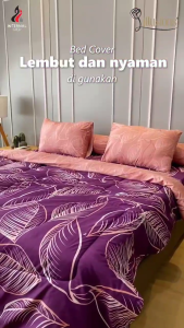 Illusions - Sprei Single 120x200 Tinggi 20cm Bantal 1 Guling 1 - Motif Abstrak / Bunga / Geometri / Minimalis