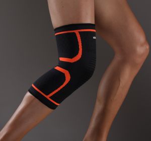 1 Pc Elastic Breathable Compression Knee Support Sleeve for Basketball Running Cycling
