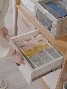 foldable storage box kontener box kotak penyimpanan tempat penyimpanan serbaguna tempat kaos kaki
