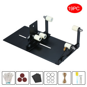 19PC Glass Bottle Cutter Upgrade Version Square Round Wine Beer Glass Cutter DIY Glass Cutting Machine Metal Pad Bottle Holder