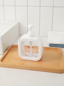 Super Bear Home ขวดปั๊ม พลาสติก สำหรับใส่ครีมอาบน้ำ และน้ำยา