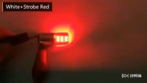 1pcs Car Led 1157 BAY15D 3014 42SMD Strobe Flash LED daul color Silicone Bulb Brake Tail Parking Lights Auto red brake Lamp Bulb