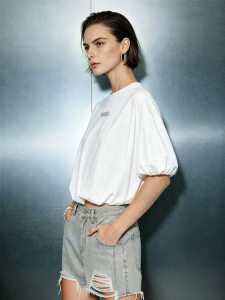 AMII | Summer Short Cotton T-Shirt