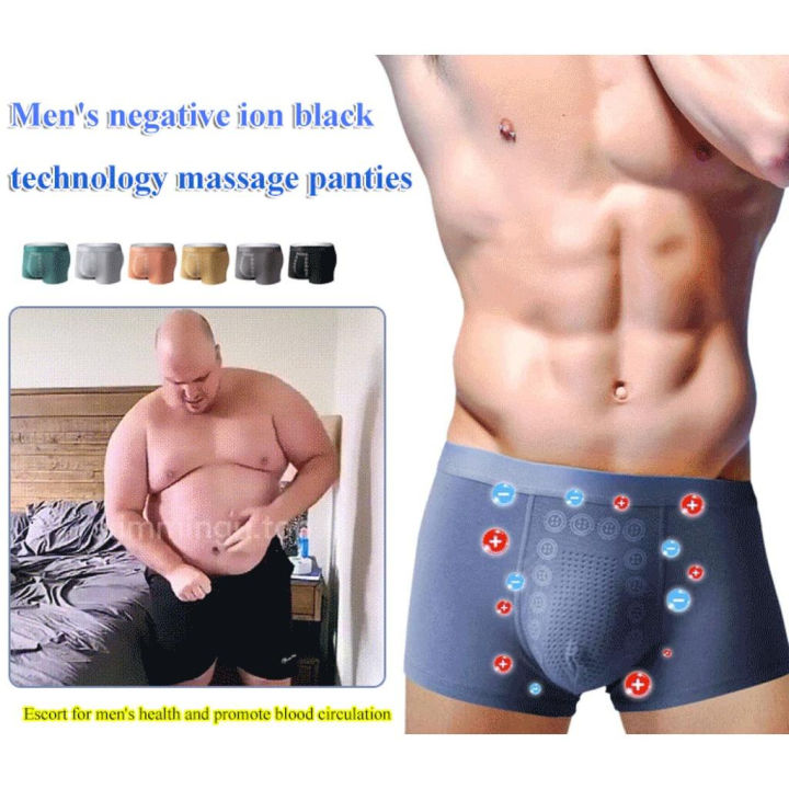 Adcock Shop Men's Boxer Briefs Health Breathable Underwear