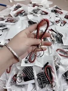 Car Keychain Anti-lost Phone Number Plate Car Motorcycle Keychain Pendant Keyring Key Chain
