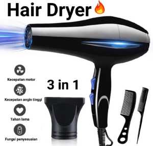 Hair Dryer / Hair Care Pengering Rambut Multifungsi Termurah HB-01