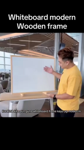 CheapDealMy All size whiteboard magnetic & green board magnetic (Modern wooden frame) school office home shop