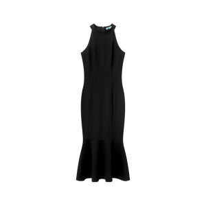 XXNING | Đầm Dây Xẻ Đuôi Cá Elegance Giúp Gọn Gàng