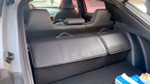 【 Large Capacity Multifunctional 】 Car Storage Box Car Seat Gap Storage Box Car Interior Supplies Sorting Box Lock free Design