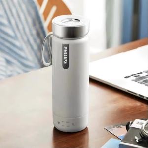 Philips | Philips AWP2799 Portable Electric Heating Water Cup 350ml 4 Temp Settings 316 Stainless Steel Global Travel Kettle