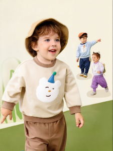 MINI BALA | Bộ Áo Dài Tay Mới Cho Bé Mùa Xuân