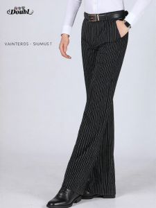 DANBAOLUO | Mens Modern Striped Loose Dance Pants