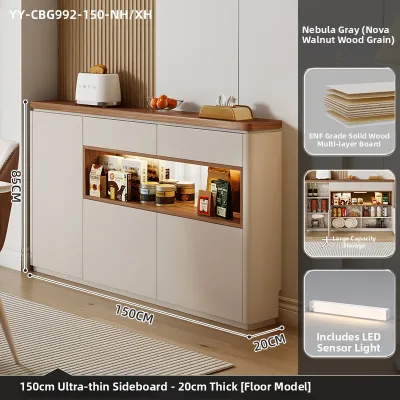 YANGYING | Minimalist Thin Wall-leaning Storage Cabinet 20cm