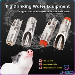 Need Pig Drinking Faucet 1/2 " Stainless Steel Nipple Automatic Drinker Pig Farming Equipment