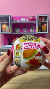 MGAS Miniverse Make It Mini Food Diner Series 3 Mystery Packaging Kitchen DIY Game Food Replicas Toys Miniverse Blind Box