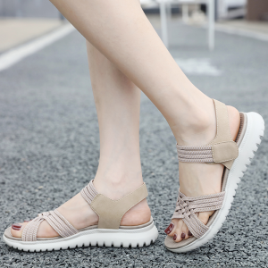 Ultra-Light Moisture Absorbent Thai Sandals for Women Perfect for Summer Vacation to Beach Tourism Anti-Slip Soft Sole Beach Shoes