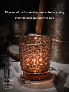 BOANG | Hand Engraved Crystal Glass Whisky Glassware