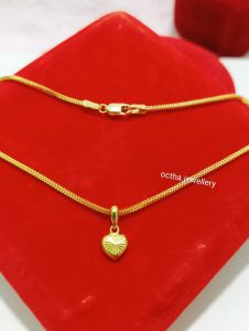 KALUNG ANAK LIONTIN PERAK 925 LAPIS MAS
