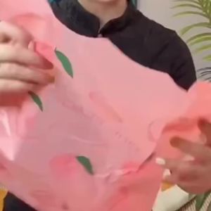 Túi Nhựa Nhiều Màu Sắc Có Tay Cầm 50/100 Chiếc Họa Tiết Trái Cây Dễ Thương Nhà Bếp Mua Sắm Đảng Tặng Bao Bì Nhà Bảo Quản Túi Đựng Rác