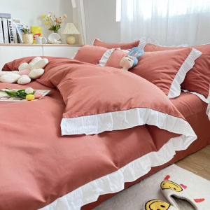 Summer Ins Style Romantic Sky Blue Fresh Quilt Cover Set