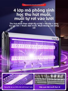 SUIYI | Đèn Diệt Muỗi & Ruồi Treo Tường Dùng Cho Nhà Hàng Quán Ăn & Không Gian Trong Nhà