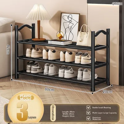 MENGSIYUAN | Compact Multi-level Entry Shoes Rack
