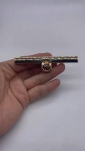 2ชิ้น ตัวล็อกกระเป๋าโลหะ อุปกรณ์ล็อคกระเป๋าเดินทาง แบบเกลียวยาว DIY สไตล์วินเทจ