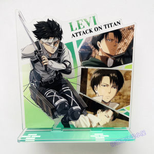 Hai Mặt Cao Cấp Tấn Công Titan Hình Levi Ackerman Và Eren Yeager Anime Đồ Trang Trí Sưu Tập Vật Dụng Từ Nhật Bản