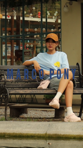 Marco Pony รองเท้าแตะหัวโต รองเท้าเสริมส้น สำหรับผู้หญิง สูง 5 CM. EVA ระบายอากาศ Size 36-41 MH9032