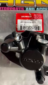FRONT LEFT CALIPER (TOKICO) FOR HONDA CLICK V2 | GENIO 110 | HONDA GENUINE PARTS | 45150-K59-A71
