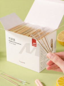 TAFUMAN | Portable Food Grade Bamboo Toothpicks