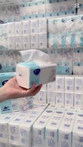 Tissue ทิชชู่ ลาย Beierli 1 หิ้ว 8 ห่อ หนา 4 ชั้น 508 แผ่น เกรดพรีเมี่ยม ไฮโซ สูตรอะตาน