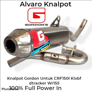 Knalpot Crf150l Klx150 Dtracker Wr155R Gordons