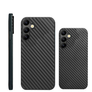 Carbon Fiber Stripe Protective Sleeve Leather Phone Case for Samsung Galaxy A56 A55 A54 A34 A35 A36 A26 A25 A17 A16 A15 A14 A12