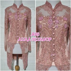 atasan kebaya manten atasan kebaya pesta kebaya tunik modern + longtorso bisa COD