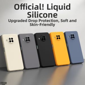 imobile | Silicone Protective Full-Enclosure Anti-Drop Luxury Phone Case for Redmi Note 9 Pro
