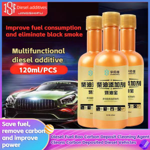 JINGSHIFU Diesel additives 120ml multifunctional fuel consumption cleaner eliminate black smoke save fuel remove carbon improve power