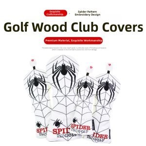 Dominant | Spider Embroidery Golf Club Covers
