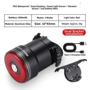West Biking | Smart Brake Warning Bike Tail Light