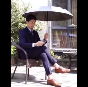 Automatic Umbrella 12 Ribs Bones Large Sunscreen UV Protection Super Windproof Auto Car Foldable Big Umbrellas