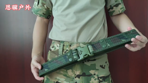 【 In Stock 】High Quality Mens Tactical Belt EVA Sponge Canvas Belt New Tactical Velcro Outdoor Training Belt Tali Pinggang Taktikal Lelaki 男士战术帆布腰带